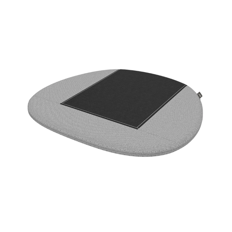 Coussin Coussin d'assise SOFT SEAT Type B Plano 05 blanc crème/gris sierra VITRA