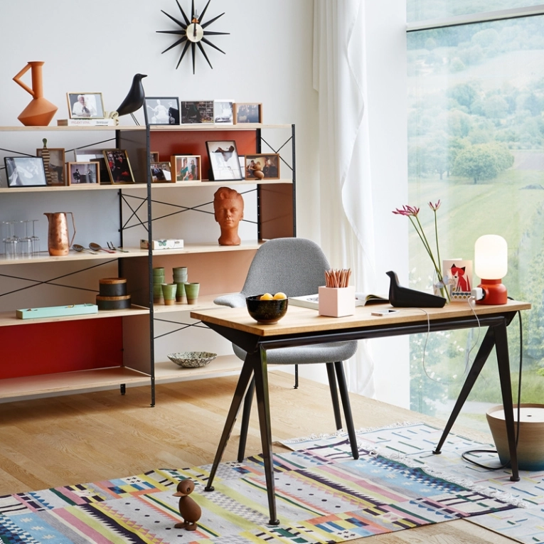Etagère EAMES STORAGE UNIT ESU SHELF 4 étagères VITRA