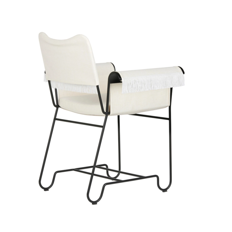 Fauteuil extérieur TROPIQUE avec franges Limonta Udine 06 GUBI