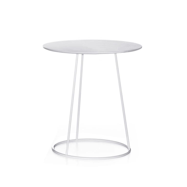 Table d'appoint guéridon BREEZE Ø 46 Blanc SWEDESE