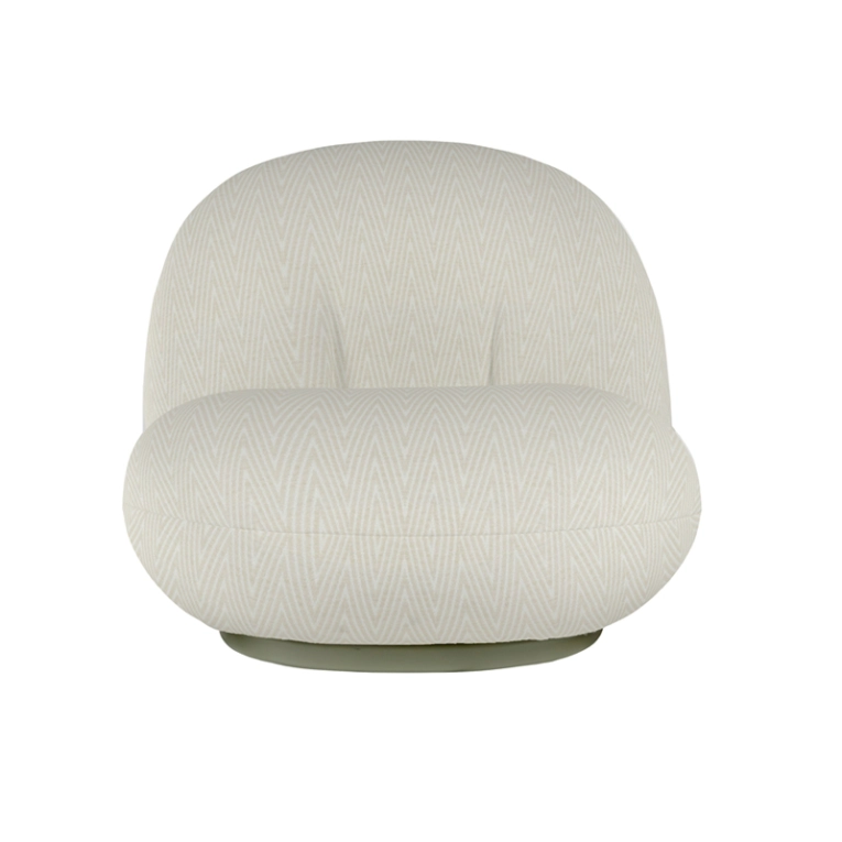 Fauteuil extérieur Fauteuil PACHA OUTDOOR pivotant Chevron Outdoor 002 GUBI
