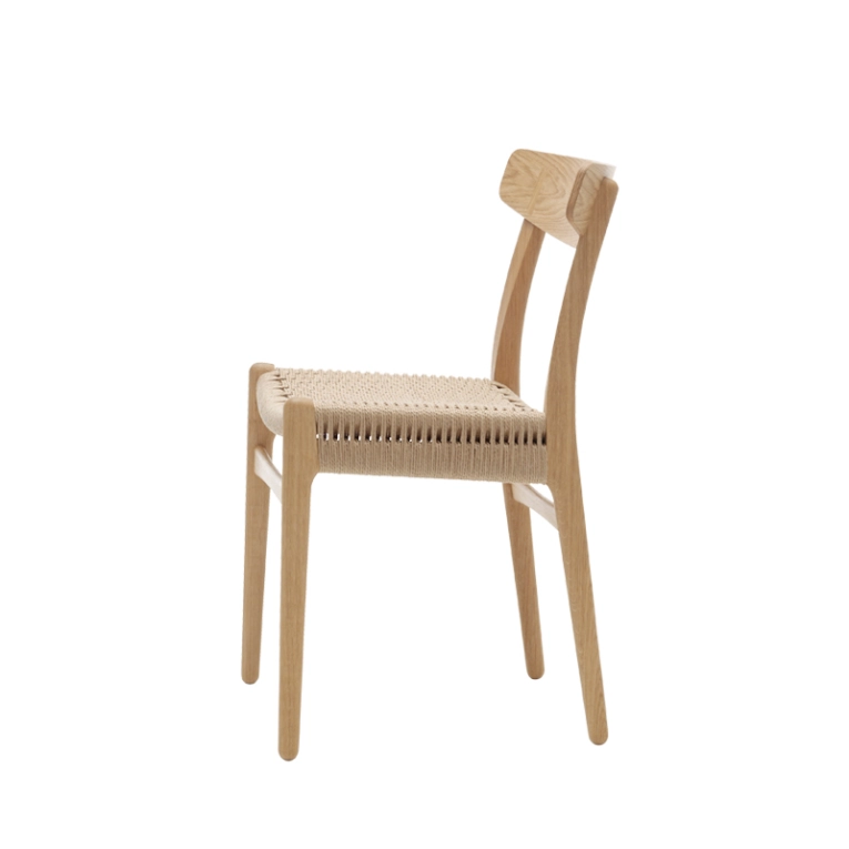 Chaise CH23 Chêne huilé/ corde naturelle CARL HANSEN