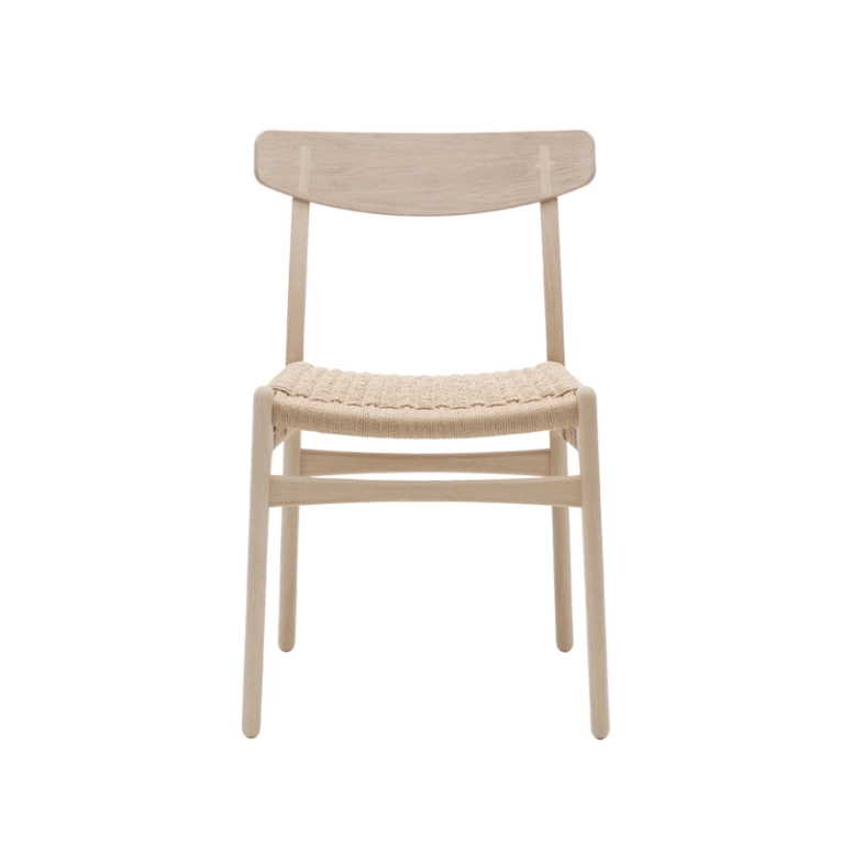 Chaise CH23 Chêne savonné/ corde naturelle CARL HANSEN