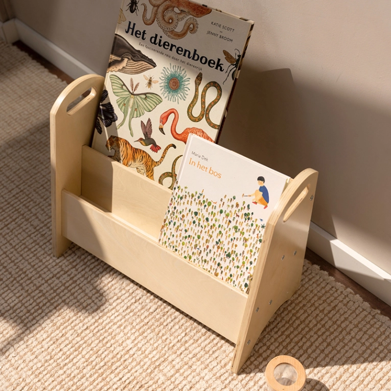 Rangement enfant Rangement livres BOOK HOLDER Bouleau NOFRED