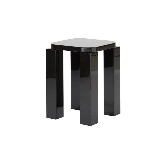Tabouret ATLAS laqué Espresso NEW WORKS