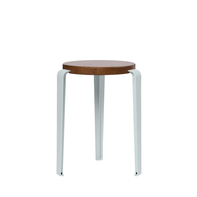Stool LOU Tinted Oak/Pale Blue TIPTOE