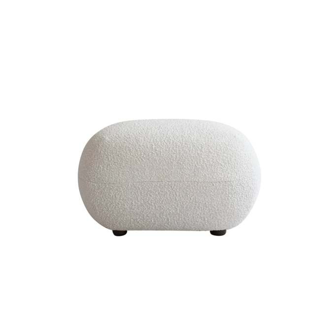 Pouf TOE Blanc cassé bouclé 101 COPENHAGEN