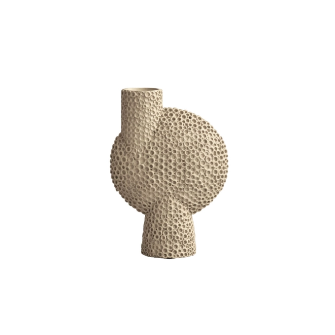 Vase SPHERE BUBL Shisen medio Sable 101 COPENHAGEN