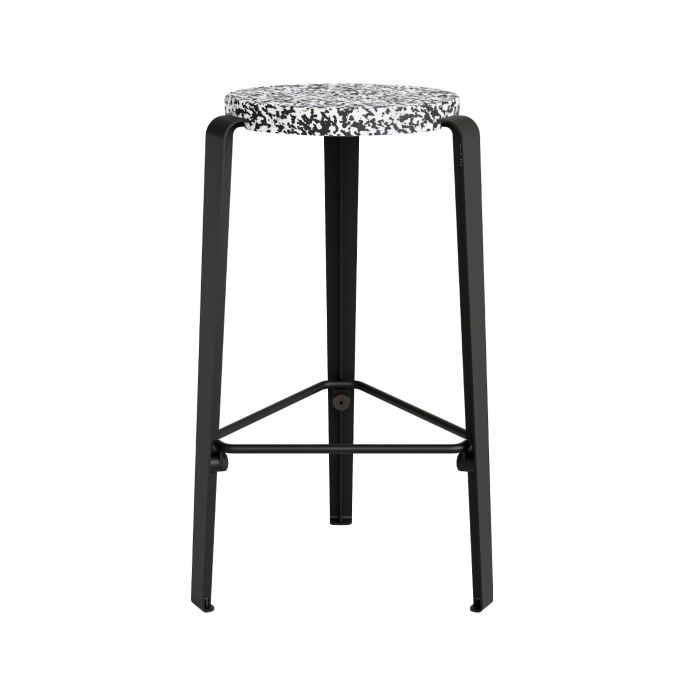 Bar Stool MI LOU Macchiato/Graphite Black TIPTOE