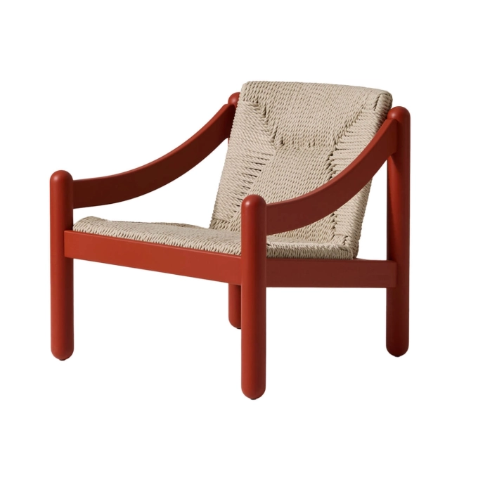 Fauteuil extérieur NOVETRENTA Corde Rouge Chine CASSINA