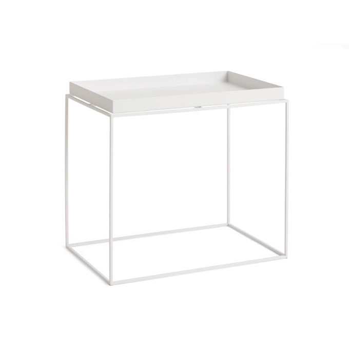 Table basse TRAY 40 x 60 Blanc HAY