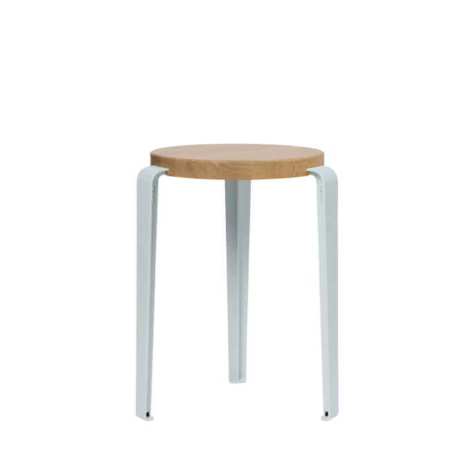 Stool LOU Oak/Pale Blue TIPTOE
