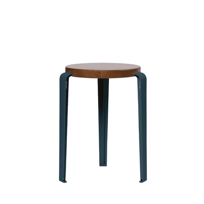 Stool LOU Tinted Oak/Midnight Blue TIPTOE