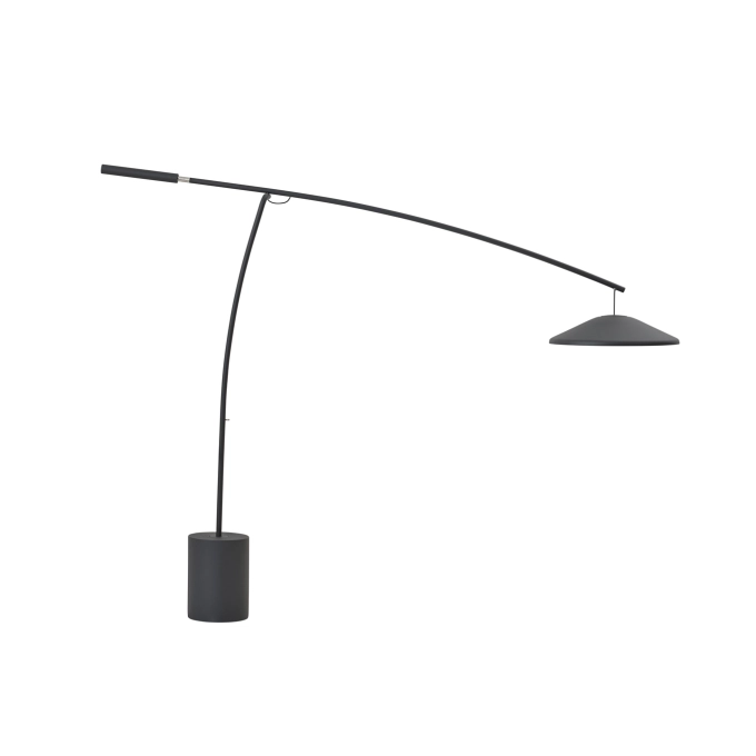 Lampadaire CONTRA Noir Anthracite MUUTO