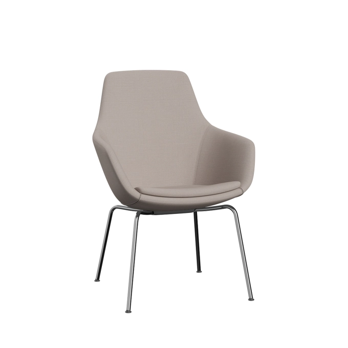 Chaise avec accoudoirs LITTLE GIRAFFE 3201 Christianshavn 1120/Beige clair FRITZ HANSEN