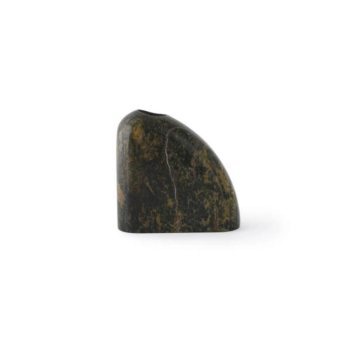 Vase Vase BOULDER STEM Marbre Vert Forêt TOM DIXON