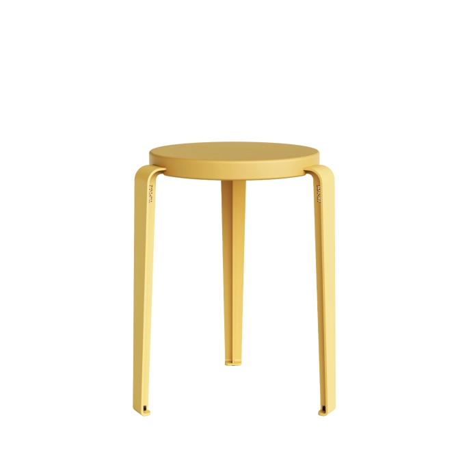 Tabouret LOU CHROMA Jaune Brioche TIPTOE