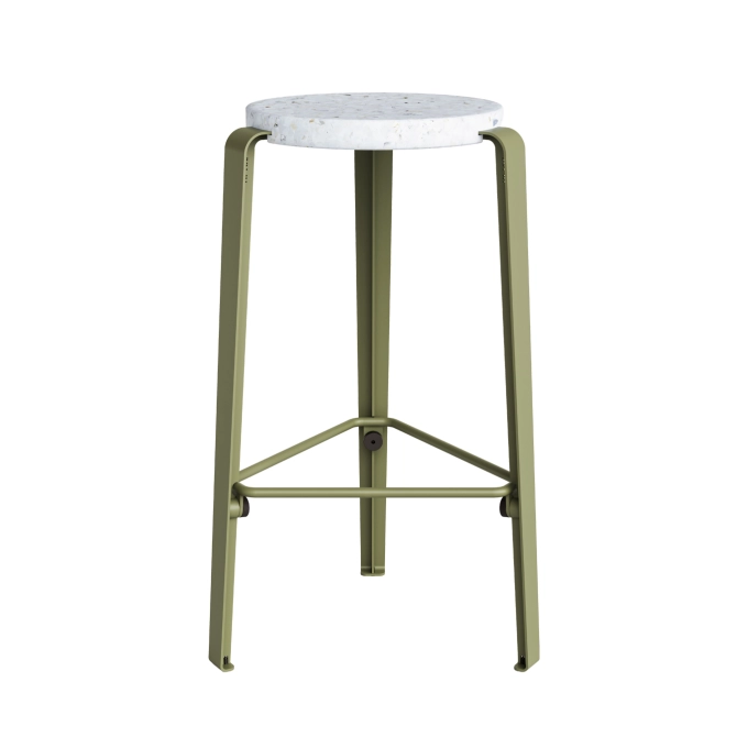 Bar Stool MI LOU Venezia/Khaki Green TIPTOE