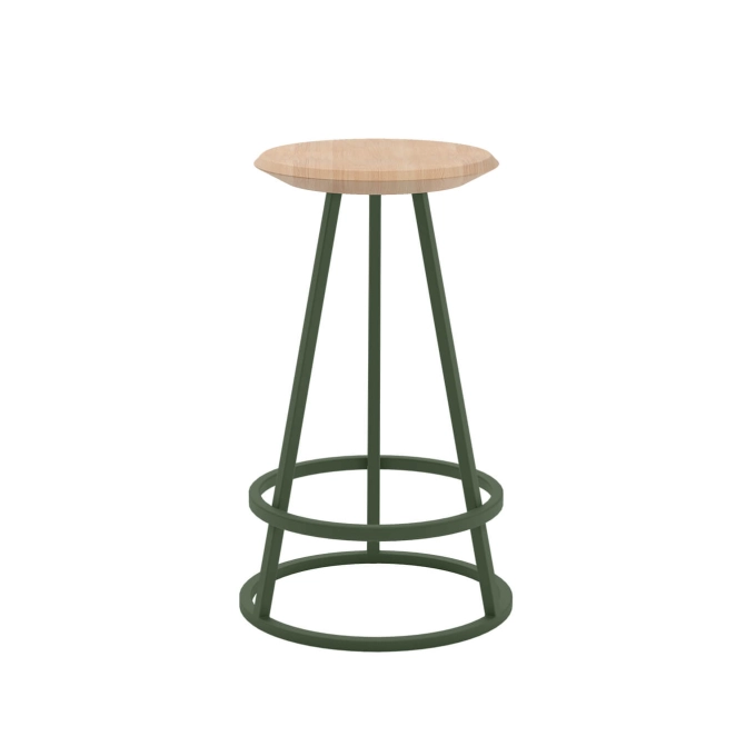 Bar Stool GUSTAVE H65 Dusty Green HARTO