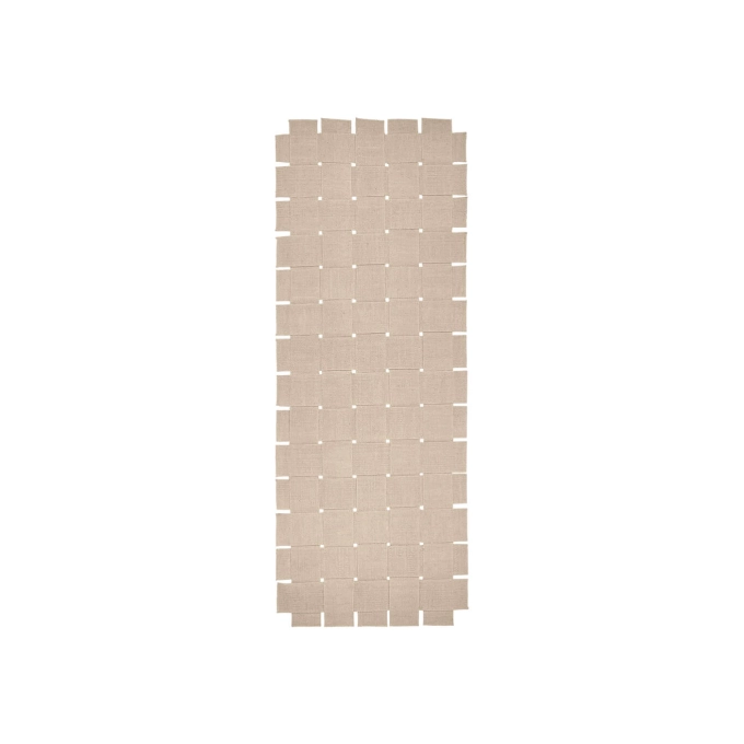 Rug FOUNDATION RUNNER Cashmere FERM LIVING