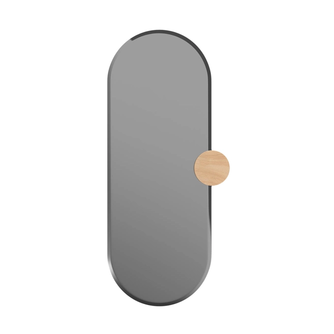 Mirror SONIA Glass/ oak HARTO