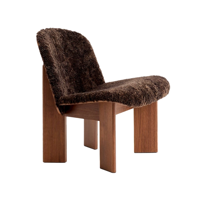 CHISEL SHEEPSKIN Espresso / Noyer HAY