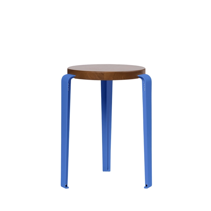 Stool LOU Tinted Oak/Azur Blue TIPTOE