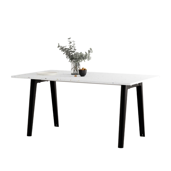 Table NEW MODERN Plastique Recyclé Noir graphite TIPTOE