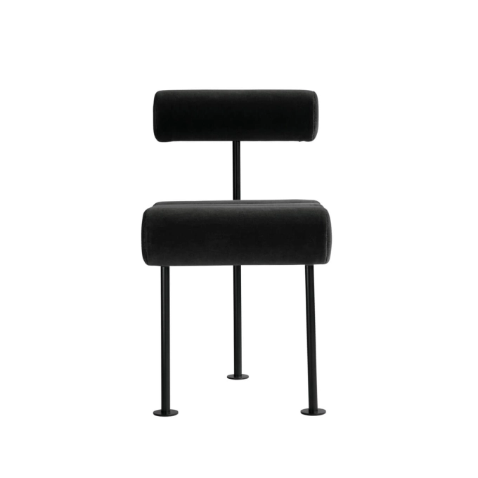 Chaise HIRO Tourbe/Noir 101 COPENHAGEN