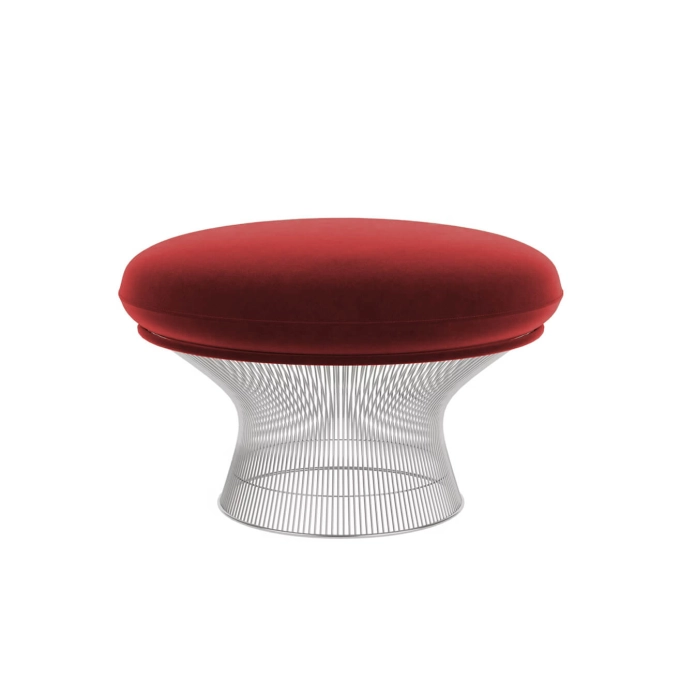 Pouffe PLATNER OTTOMAN Inferno KNOLL