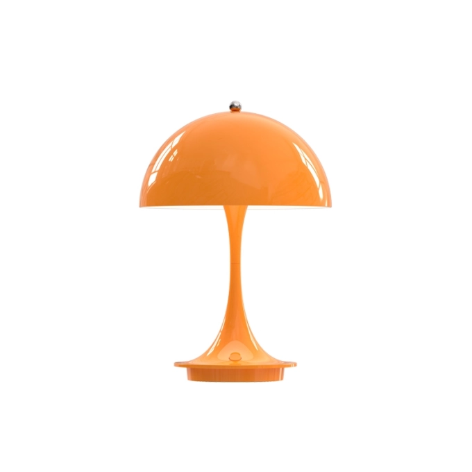 Lampe à poser PANTHELLA 160 PORTABLE METAL V2 Orange LOUIS POULSEN