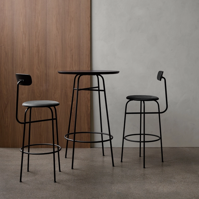 Bar Stool AFTEROOM BAR CHAIR Black AUDO COPENHAGEN | SILVERA