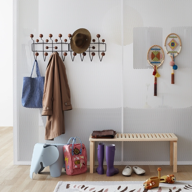 Coat Rack HANG IT ALL coat stand Walnut VITRA | SILVERA