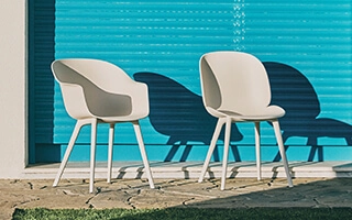 Outdoor Chair and Small Lounge Chair