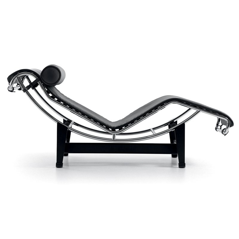 LC4 Cassina - 4 Black Lounge Chair | SILVERA