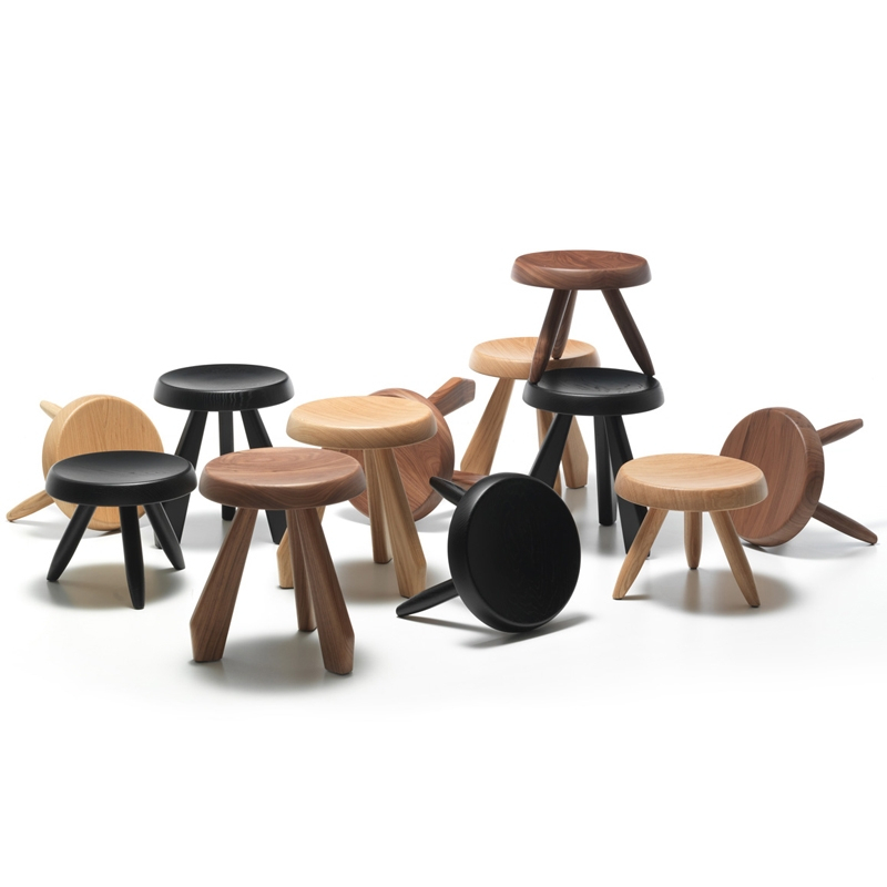 Stool 523 MERIBEL Walnut CASSINA | SILVERA