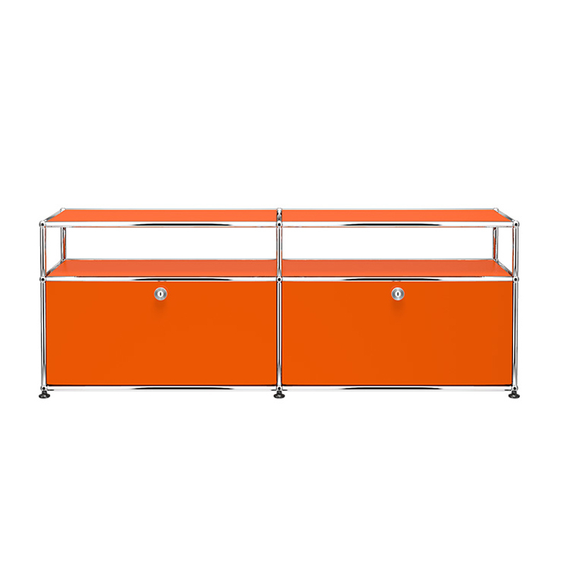 Storage Unit USM HALLER O2 Pure Orange USM HALLER | SILVERA