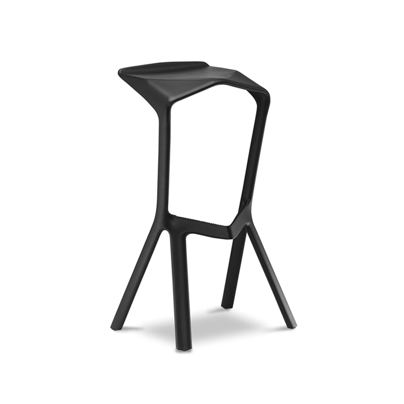 Bar Stool MIURA Black PLANK | SILVERA