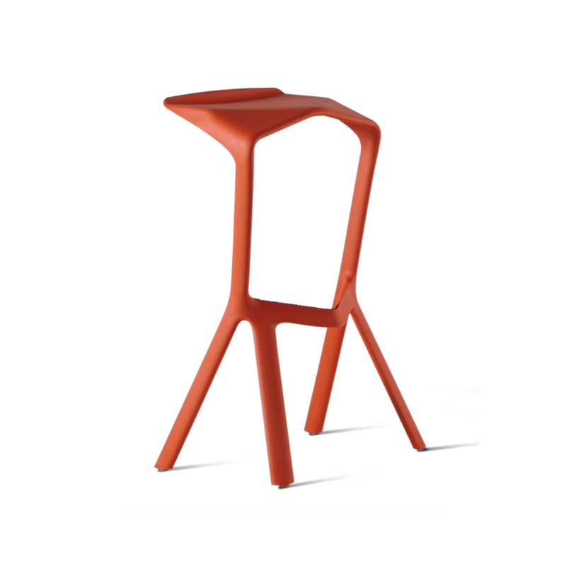 Bar Stool MIURA Orange PLANK | SILVERA