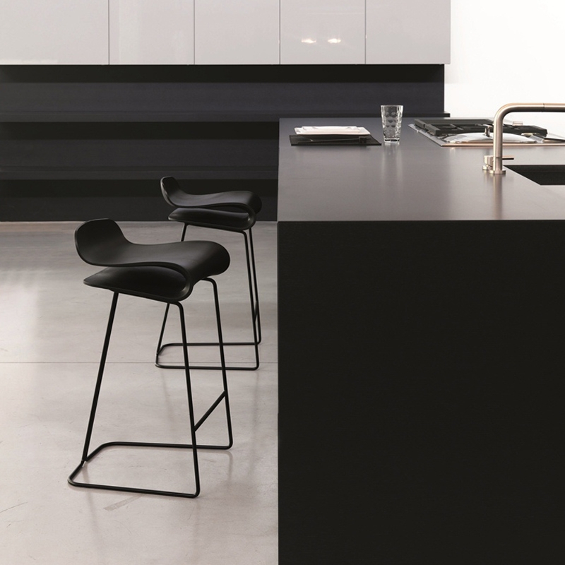 Bar Stool BCN Black KRISTALIA | SILVERA