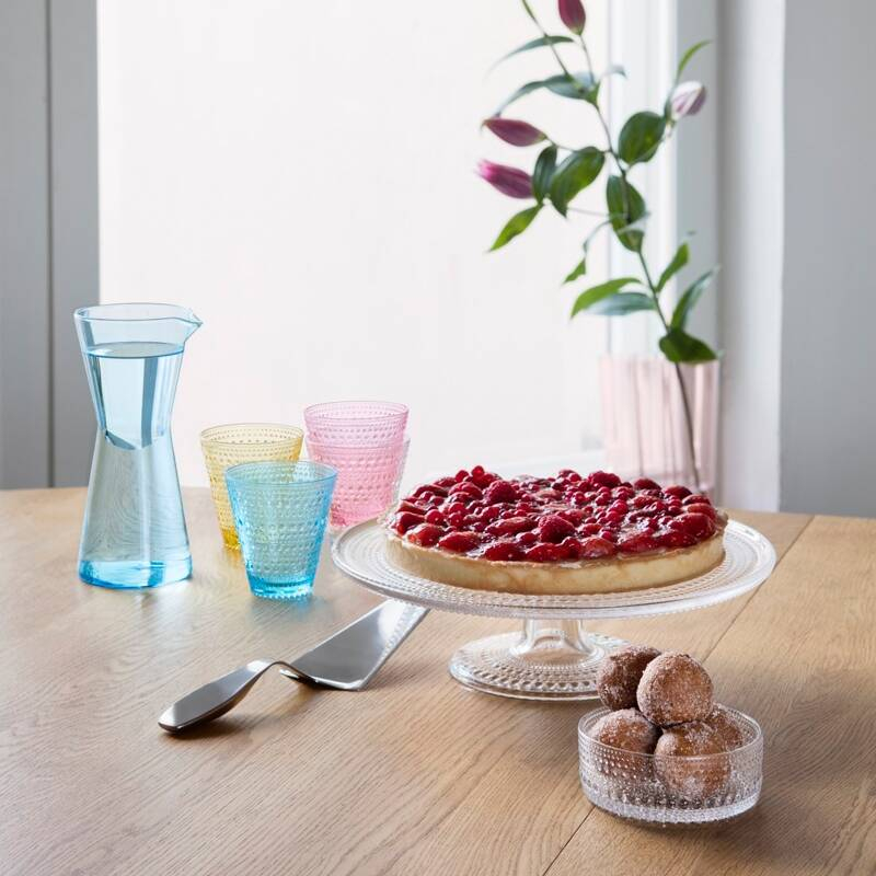 Tray, Dish Cake dish KASTEHELMI Transparent IITTALA | SILVERA