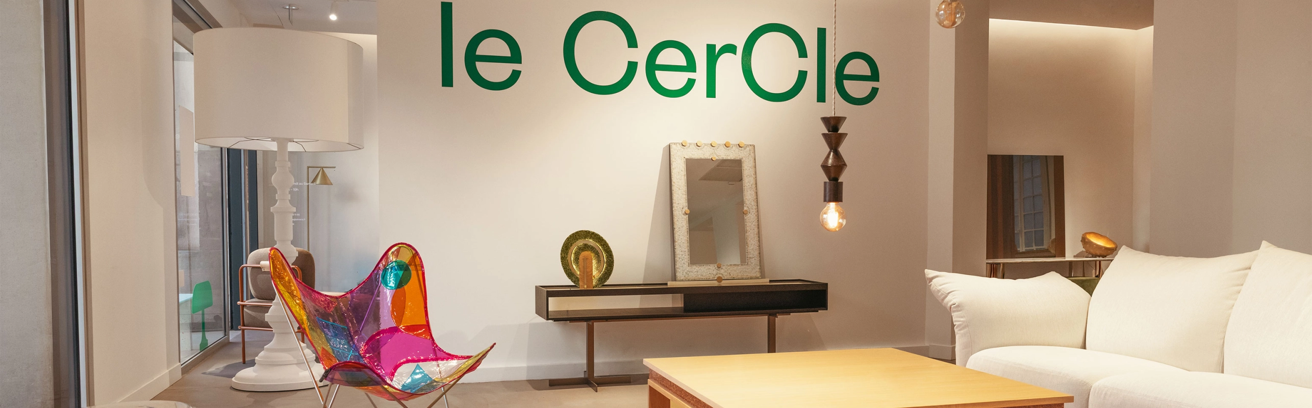 Retour sur l'exposition En Cercle au showroom Le Cercle par Silvera