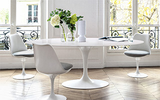 Saarinen laminate table