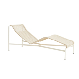 Chaise Longue PALISSADE CORD Blanc Crème