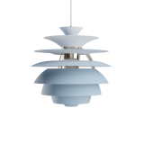 PH SNOWBALL Bleu cendré/ chrome