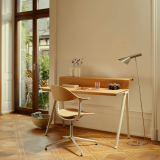 COURIER Craie/ Chêne naturel
