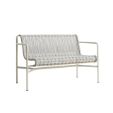 PALISSADE CORD Dining Bench Sky Grey
