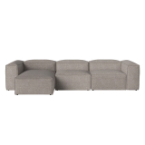 COSIMA Chaise Longue Left  340x100 Tie Sand Melange