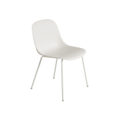 FIBER CHAIR 4 pieds acier Blanc