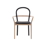 GENTLE Frêne / Cuir noir